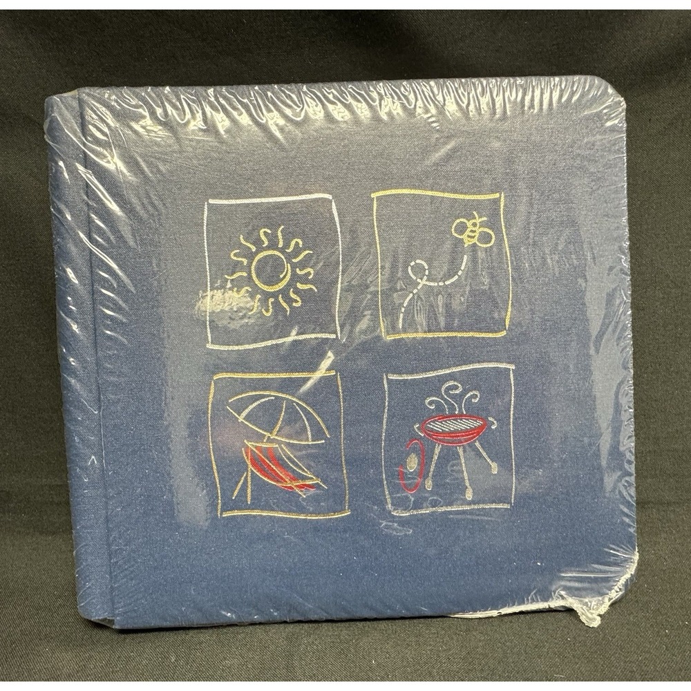 Creative Memories 7 X 7 BBQ/Summer Fun Embossed Album With Pages New Sealed